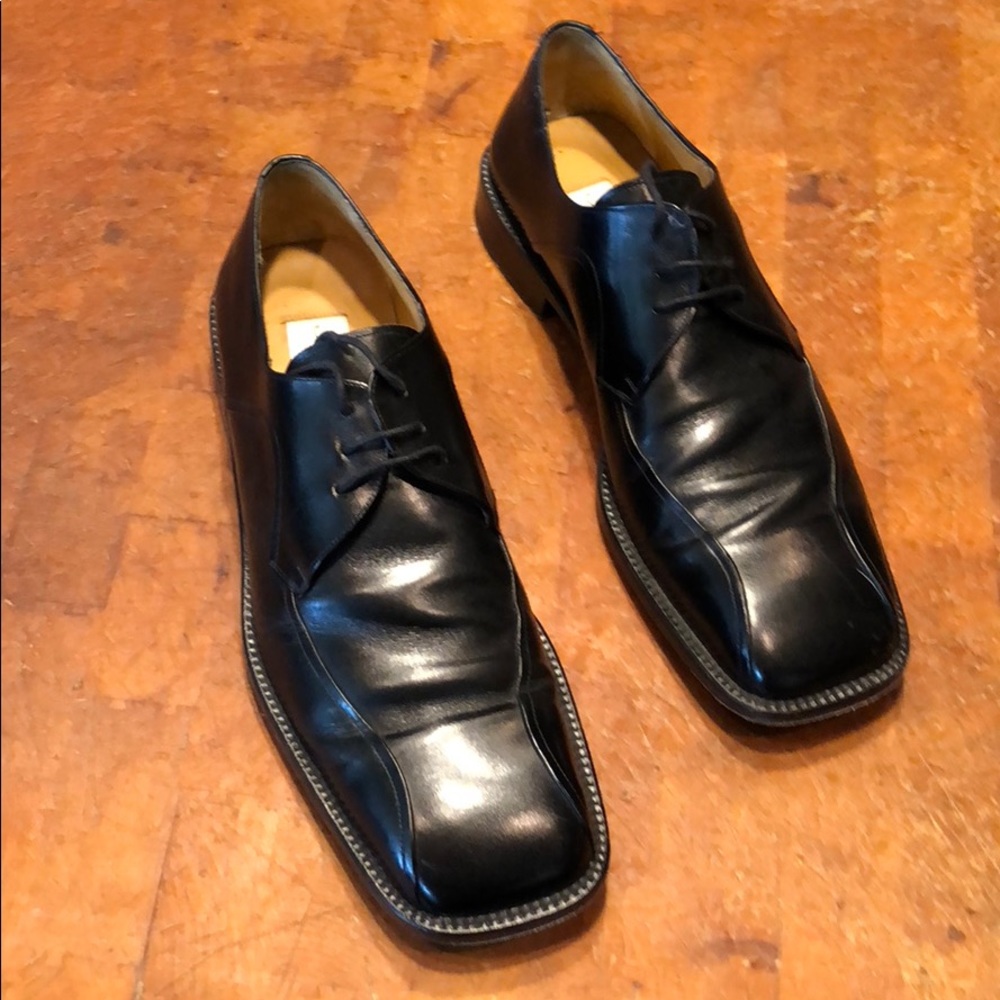 Mezlan Black Dress Shoes (9.5)